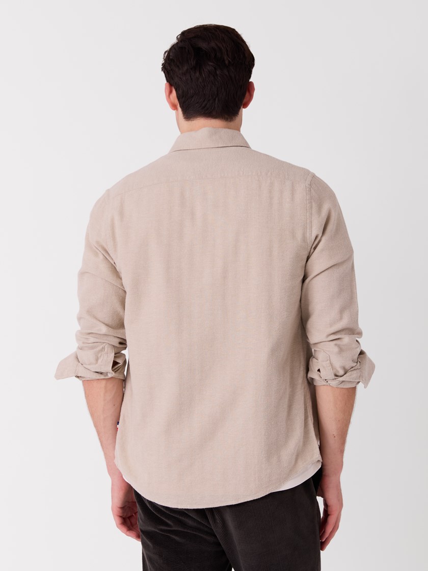7516317 I5A 7516317_I5A-JEANPAUL-A26-Modell-Front_8629_Nicolai flanellskjorte - Regular fit I5A.jpg_Front||Front