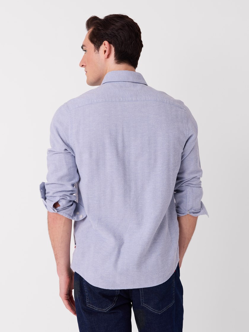 7516317 T62 7516317_T62-JEANPAUL-A26-Modell-Front_439_Nicolai flanellskjorte - Regular fit T62.jpg_Front||Front