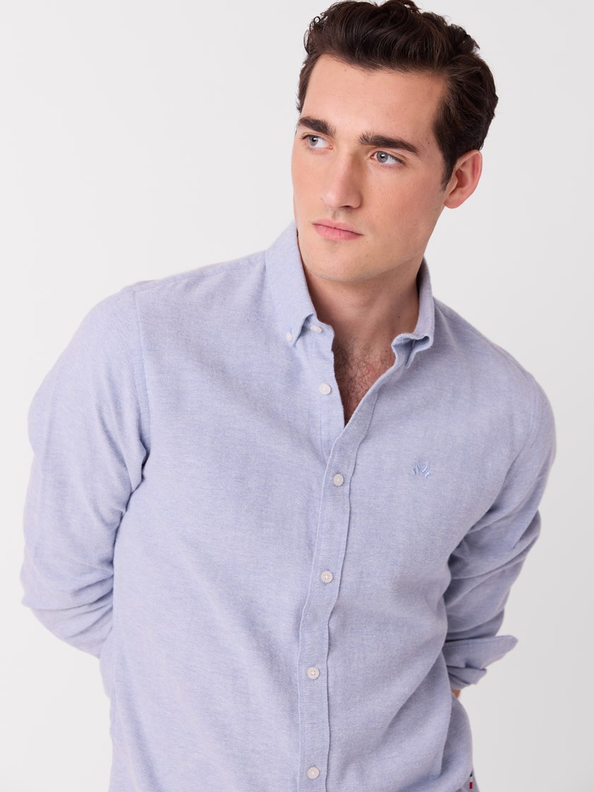 7516317 T62 7516317_T62-JEANPAUL-A26-Modell-Front_6518_Nicolai flanellskjorte - Regular fit T62.jpg_Front||Front