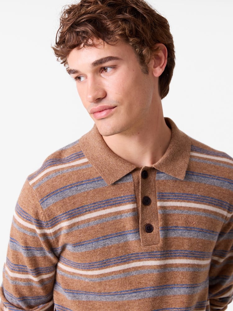 Faustian polo genser 7516516_AP4_Jean Paul_Faustian Pologenser_W26_Modell (4)_Faustian polo genser AP4.jpg_