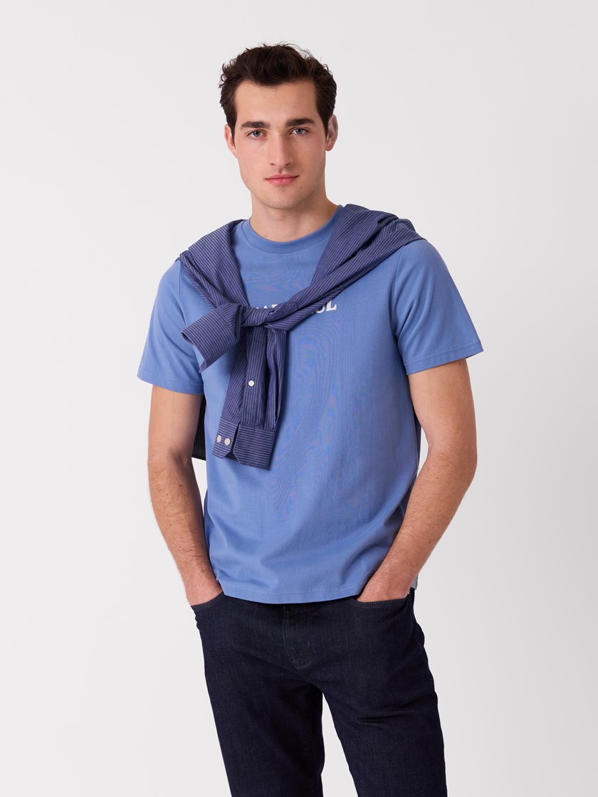 7516572 EDU 7516572_EDU-JEANPAUL-A26-Modell-Front_1509_Vince t-skjorte EDU.jpg_Front||Front