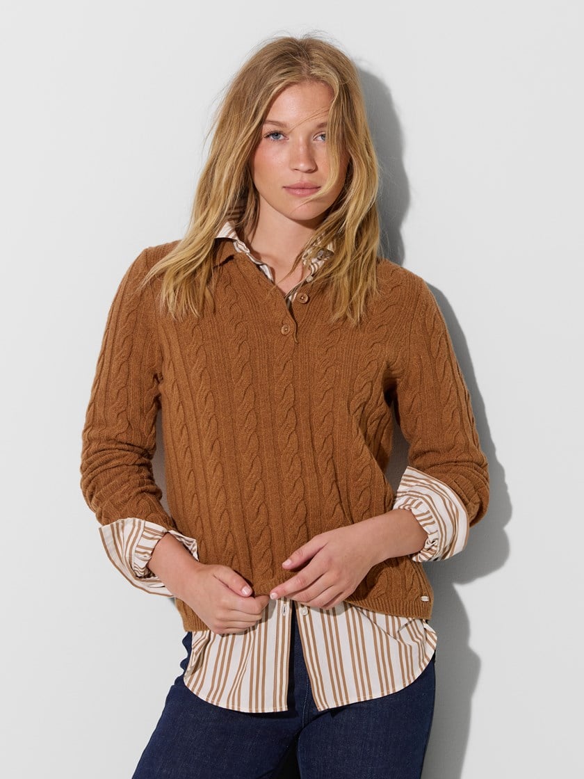 7516756 AED 7516756_AED-JEANPAUL-W26-Modell-Front_7325_Abby genser AED.jpg_Front||Front