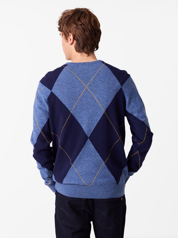 Remy argyle genser 7516829_EDU-JEANPAUL-W26-Modell-Front_4934.jpg_Front||Front