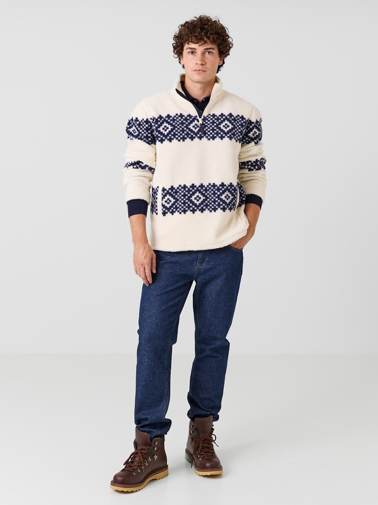 Mont Blanc fleecegenser 7516839_EOA-JEANPAUL-W26-Modell-Front_2715_Mont Blanc fleecegenser EOA.jpg_Front||Front
