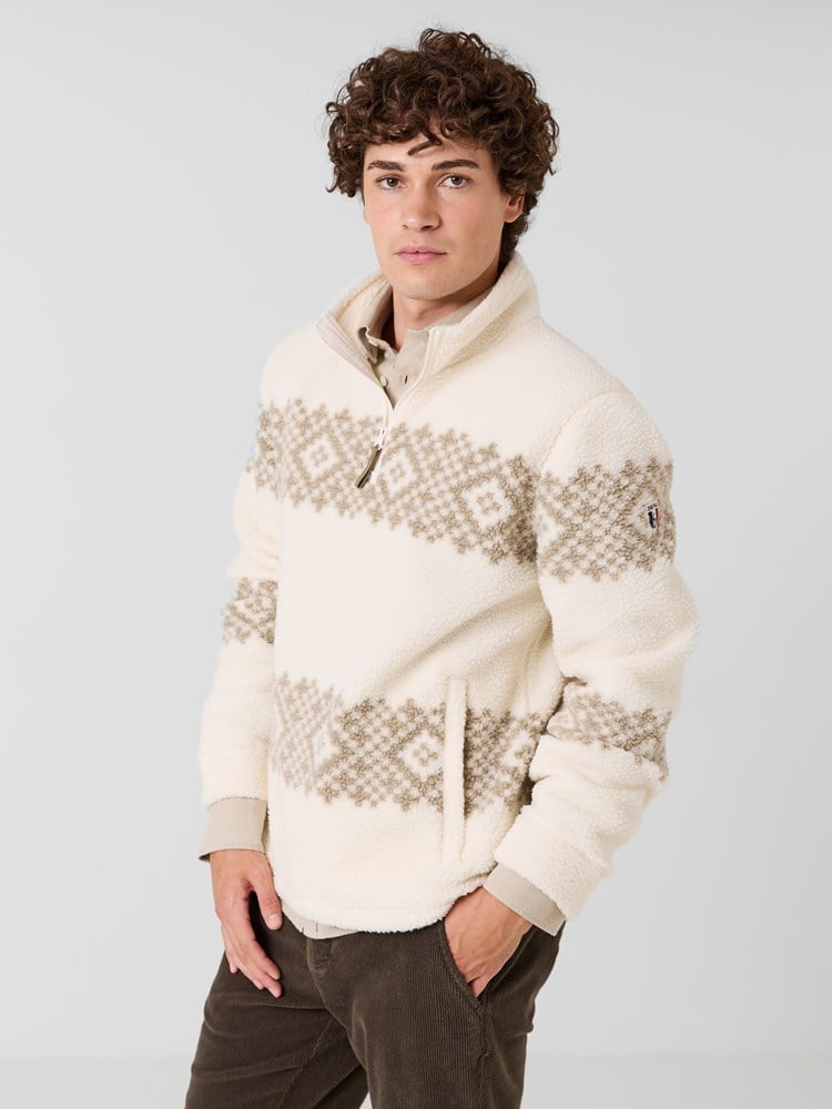 Mont Blanc fleecegenser 7516839_I6E-JEANPAUL-W26-Modell-Front_2795_Mont Blanc fleecegenser I6E.jpg_Front||Front