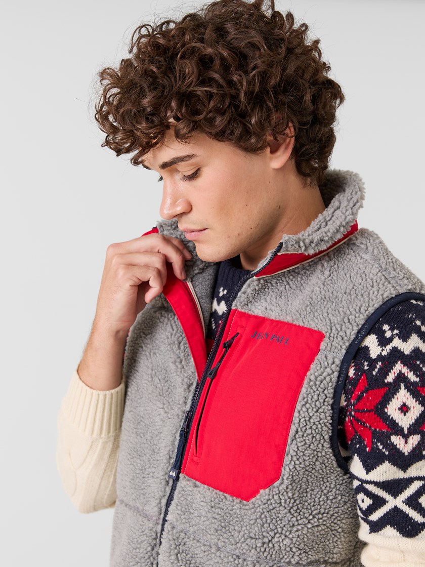 7516847 I5V 7516847_I5V-JEANPAUL-W26-Modell-Front_7475_Justin pilevest I5V.jpg_Front||Front