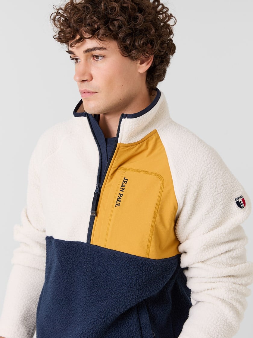 7516850 O79 7516850_O79-JEANPAUL-W26-Modell-Front_2123_Ted fleecegenser O79.jpg_Front||Front