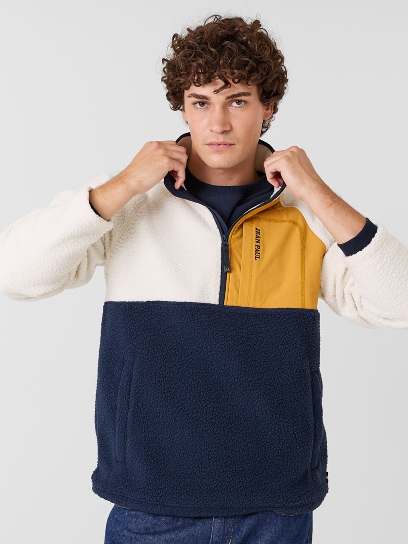 7516850 O79 7516850_O79-JEANPAUL-W26-Modell-Front_2996_Ted fleecegenser O79.jpg_Front||Front