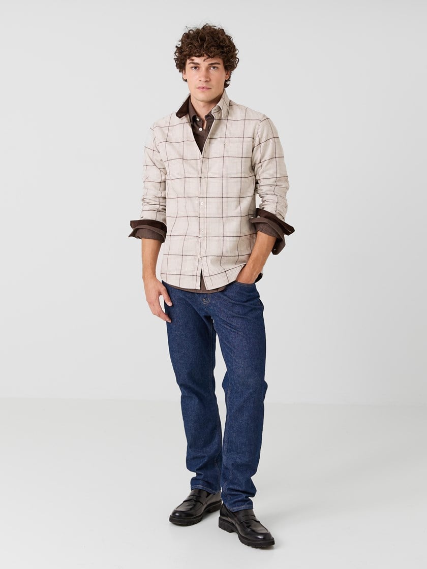 7516870 I5K 7516870_I5K-JEANPAUL-W26-Modell-Front_2537_Bernard skjorte I5K.jpg_Front||Front