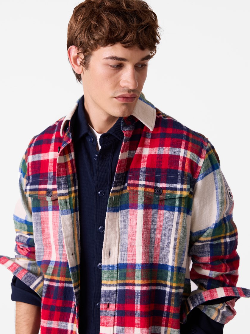 7516891 K5X 7516891_K5X-JEANPAUL-W26-Modell-Front_3954_Normandy skjortejakke K5X.jpg_Front||Front