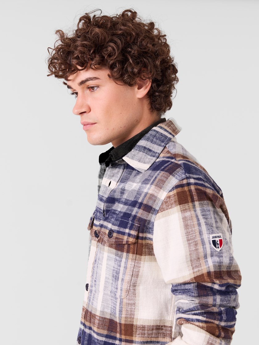 7516891 S06 7516891_S06-JEANPAUL-W26-Modell-Front_1067_Normandy skjortejakke S06.jpg_Front||Front