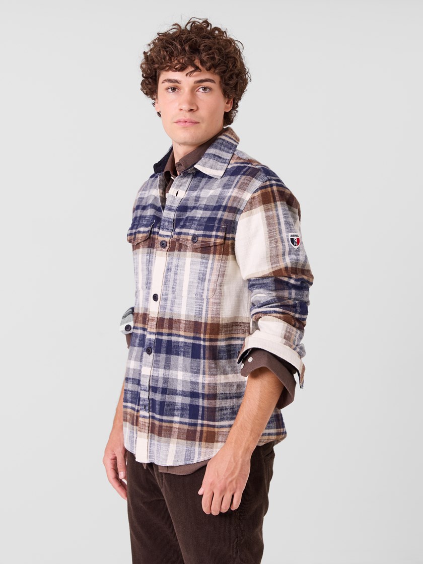 7516891 S06 7516891_S06-JEANPAUL-W26-Modell-Front_4514_Normandy skjortejakke S06.jpg_Front||Front