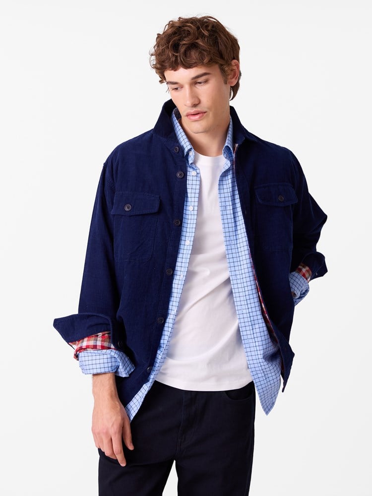 Adam skjortejakke 7516894_ENB-JEANPAUL-W26-Modell-Front_294.jpg_Front||Front