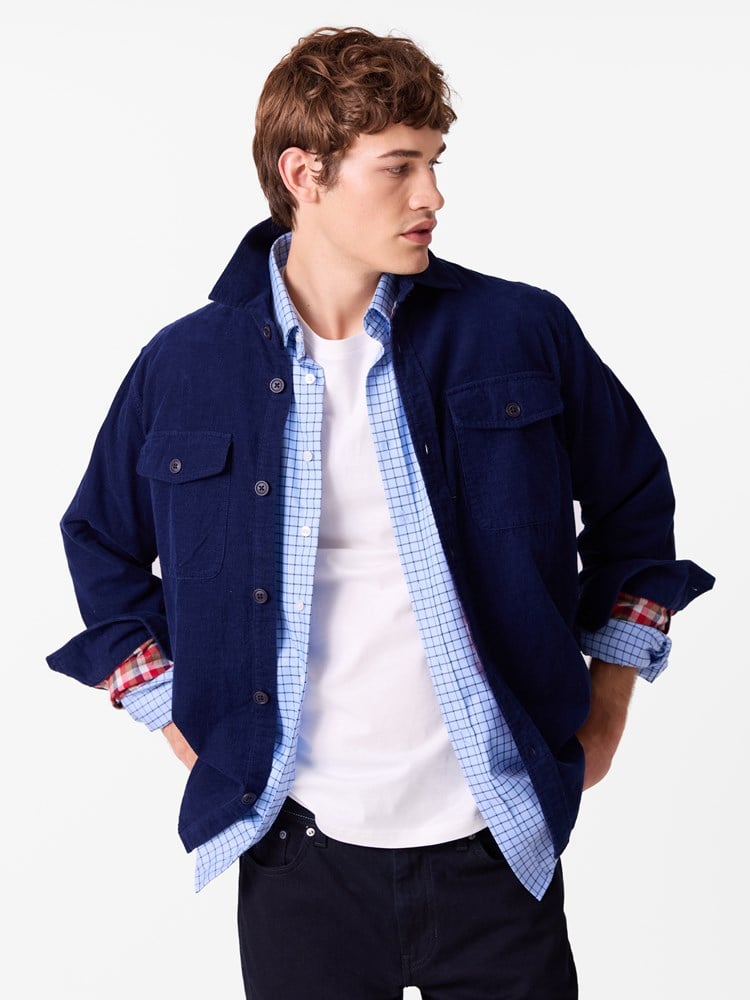 Adam skjortejakke 7516894_ENB-JEANPAUL-W26-Modell-Front_2956.jpg_Front||Front