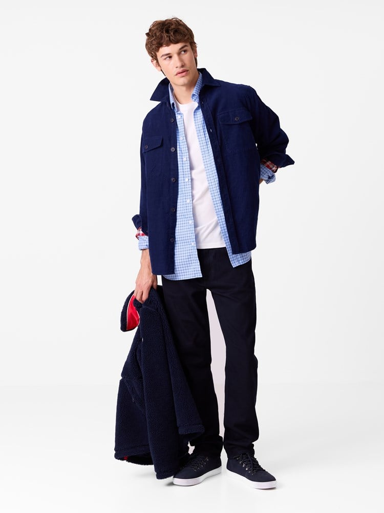 Adam skjortejakke 7516894_ENB-JEANPAUL-W26-Modell-Front_2984.jpg_Front||Front