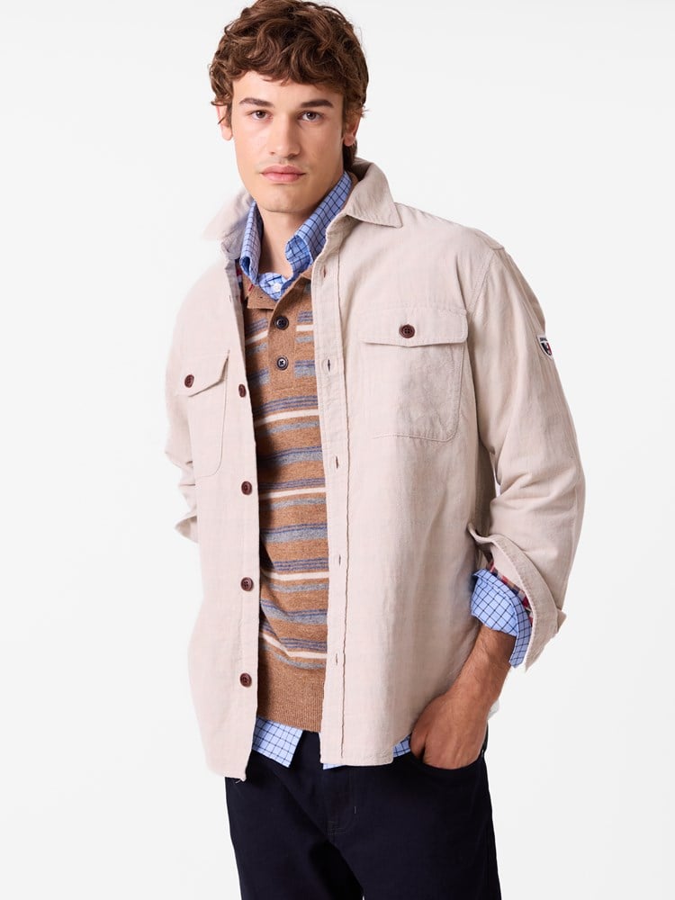 Adam skjortejakke 7516894_I3O-JEANPAUL-W26-Modell-Front_5401.jpg_Front||Front