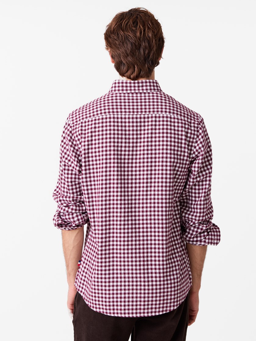 7516320 S83 7616320_S83_Jean Paul_Alsace Flanell Skjorte_A26_Modell (5)_Alsace flanellskjorte - Regular fit S83.jpg_