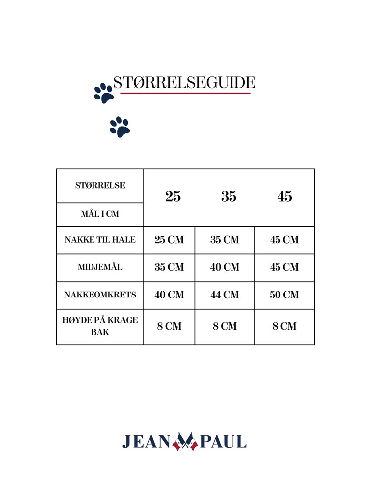 Hundejakke STØRRELSEGUIDE_GTD_Hundejakke GTD.jpg_