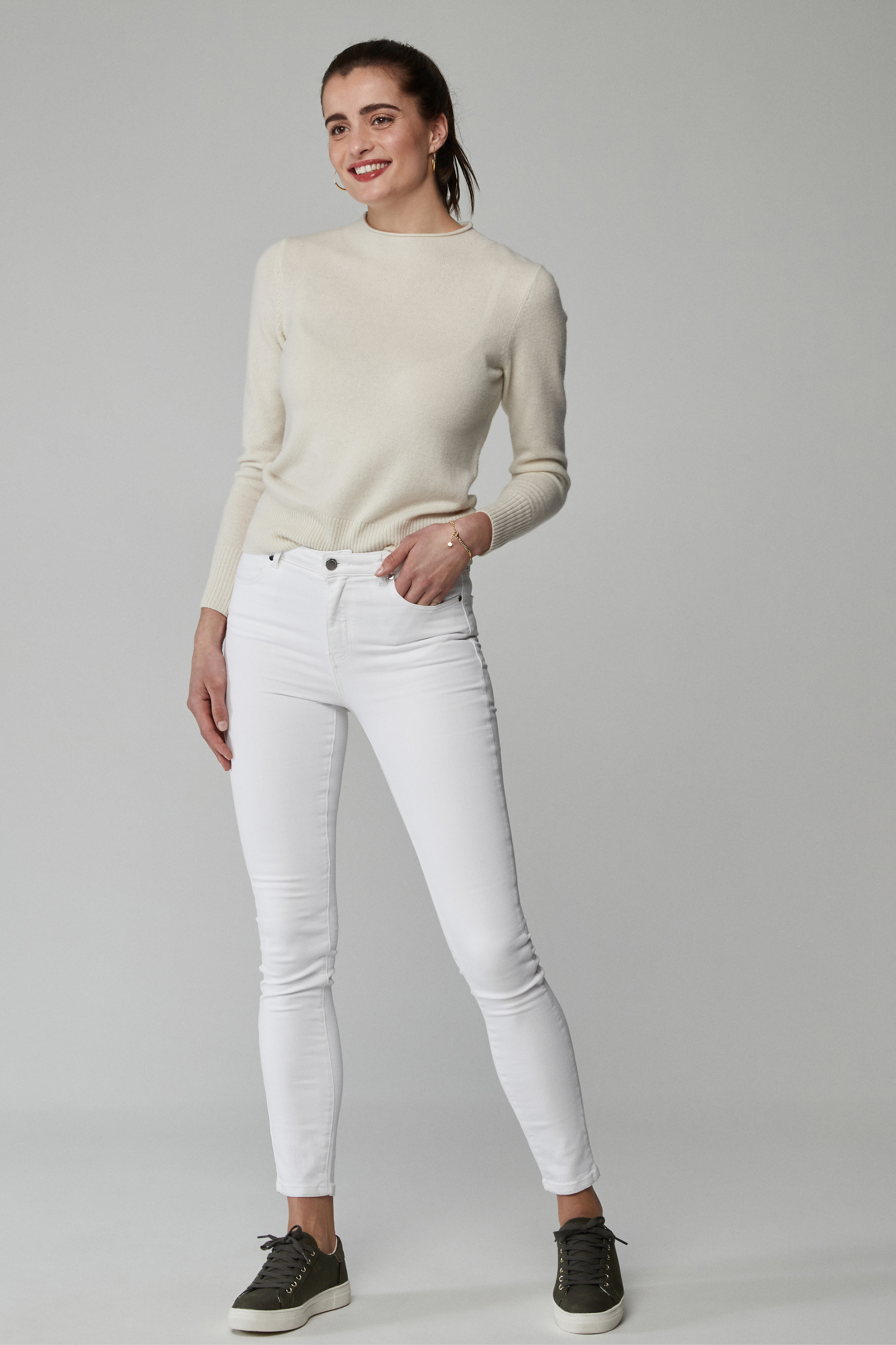 Ine Highwaist Color Jeans